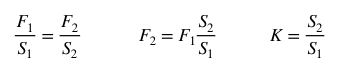Bioprofe | Exercises of Physics, Chemistry and Mathematics | Physics | Force and Pressure in Fluids