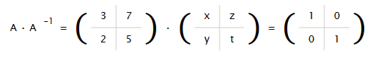 Exámenes con ejercicios de física, química y matemáticas | Inversa de una Matriz