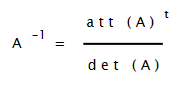 Exámenes con ejercicios de física, química y matemáticas | Inversa de una Matriz