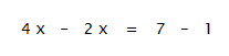 Bioprofe | Exámenes con ejercicios de física, química y matemáticas | Resolver una Ecuación.