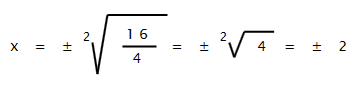 Bioprofe | Exámenes con ejercicios de física, química y matemáticas | Resolver una Ecuación.
