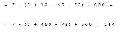 bioprofe | examenes con ejercicios de fisica, quimica y matematicas | Operaciones Combinadas